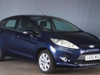 Used Ford Fiesta Zetec 82 HP (60 kW) 2010 Blue Hatchback