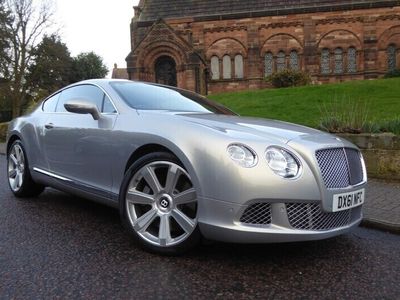 used Bentley Continental 6.0 FlexFuel GT Auto 6Spd 4WD Euro 5 2dr