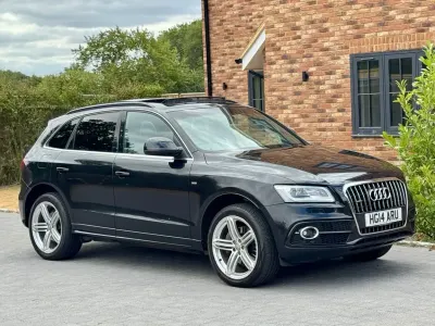 Used Audi Q5 S-line plus 245 HP (180 kW) 2014 Black SUV