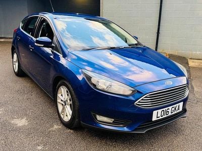Blue Used 2016 Ford Focus Zetec Hatchback | £4,740 (Super price)
