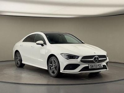 Polar white Used 2022 Mercedes CLA250e AMG Line Premium Plus Sedan | £25,500 (Fair price)