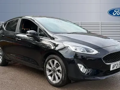 Used Ford Fiesta Trend 95 HP (69 kW) 2021 Black Hatchback
