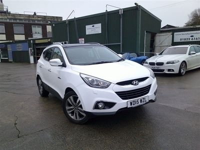 used Hyundai ix35 1.7 PREMIUM PANORAMA BLUE DRIVE CRDI ISG 5d 114 BHP