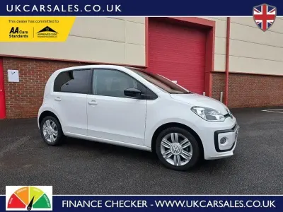 Used VW up! high up! 75 HP (55 kW) 2016 White Hatchback