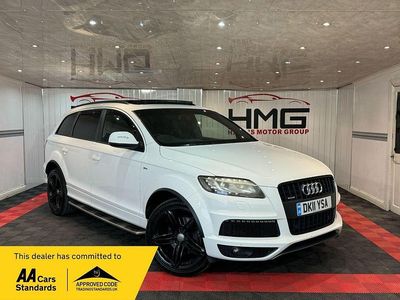 Begagnad Audi Q7 S-Line 2011 Vit SUV