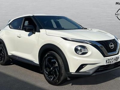 Used Nissan Juke N-Connecta 114 HP (83 kW) 2023 White SUV