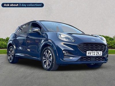 Blue Used 2022 Ford Puma ST-Line Hatchback | £16,799 (Good price)