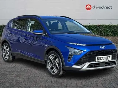 Begagnad Hyundai Bayon Premium 100 HK (73 kW) 2023 Blå SUV