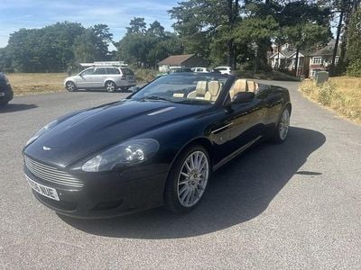 Used Aston Martin DB9 450 HP (330 kW) 2007 Black Cabriolet