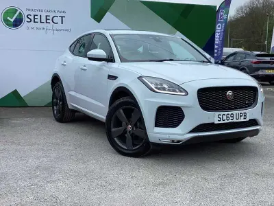 Używany Jaguar E-Pace Chequered Flag 2019 Biały SUV