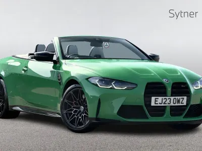 Used BMW M4 Competition Edition 503 HP (369 kW) 2023 Green Cabriolet