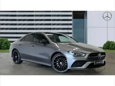 Used Mercedes CLA200 AMG Line Premium Plus 161 HP (118 kW) 2023 Grey Coupe