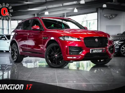 Used Jaguar F-Pace R-Sport 180 HP (132 kW) 2018 Red SUV