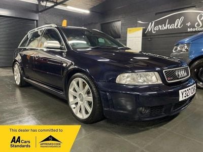 Blue Used 2001 Audi RS4 Performance Estate | £32,999
