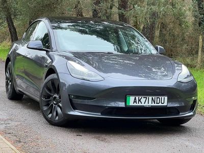 Used Tesla Model 3 Long Range AWD 77 kW (106 HP) 2021 Grey Sedan