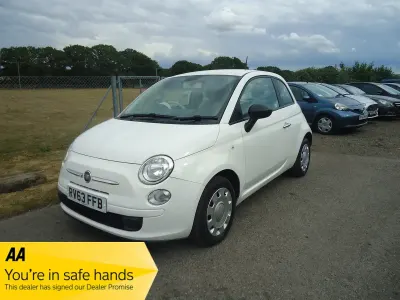 Used Fiat 500 Pop 69 HP (50 kW) 2013 White Hatchback