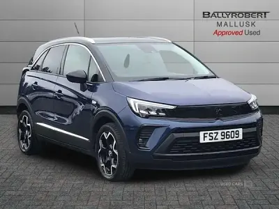 Used Vauxhall Crossland Ultimate 120 HP (88 kW) 2022 Blue SUV