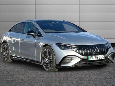 Begagnad Mercedes EQE AMG 53 Night 459 kW (625 HK) 2025 Silver Sedan