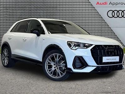 Used Audi Q3 Black Edition 150 HP (110 kW) 2025 White SUV