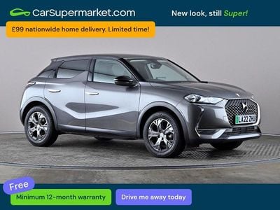 Used DS Automobiles DS3 Crossback Bastille 100 kW (136 HP) 2022 Grey SUV