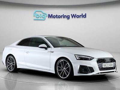 Used Audi A5 S-Line 204 HP (150 kW) 2022 White Coupe