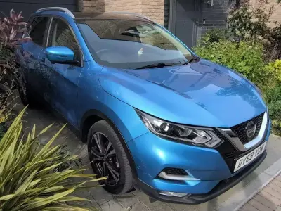 Used Nissan Qashqai N-Connecta 160 HP (117 kW) 2019 Blue SUV
