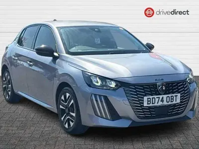 Used Peugeot 208 Allure 100 HP (73 kW) 2024 Grey Hatchback