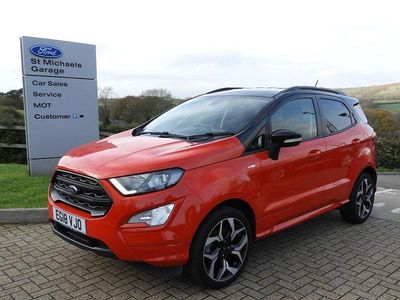 Race red Used 2018 Ford Ecosport ST-Line SUV | £9,495 (Fair price)