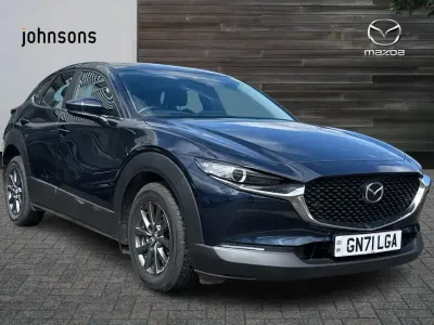 Gebraucht Mazda CX-30 183 PS (134 kW) 2021 Blau SUV