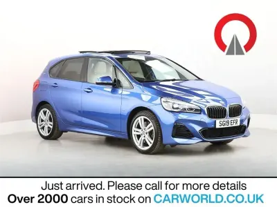 Usado BMW 225 Active Tourer M Sport 224 HP (164 kW) 2019 Azul Monovolume