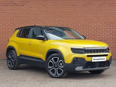 Yellow Used 2024 Jeep Avenger Summit SUV | £18,298 (Fair price)