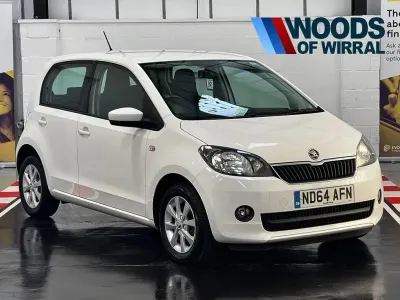 Usado Skoda Citigo Elegance 75 CV (55 kW) 2014 Blanco Utilitario