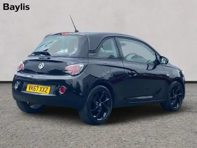 Used Vauxhall Adam S 69 HP (50 kW) 2017 Black Hatchback