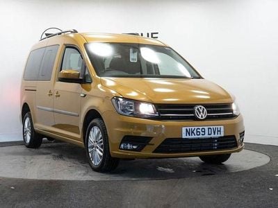 Yellow Used 2019 VW Caddy Maxi Life Life MPV | £14,499 (Fair price)