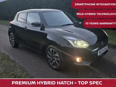 Used Suzuki Swift SZ5 83 HP (61 kW) 2024 Black Hatchback