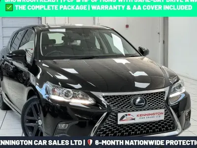Used Lexus CT200h 2020 Black Hatchback