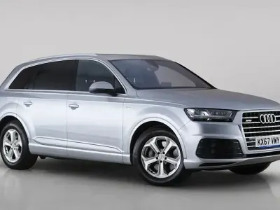 Used Audi Q7 S-Line 272 HP (200 kW) 2018 Silver SUV