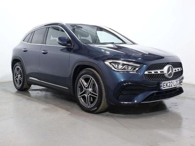 Blue Used 2022 Mercedes GLA180 AMG Line Premium SUV | £24,200 (Fair price)