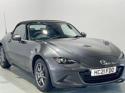 Grey Used 2021 Mazda MX5 Inclusive Cabriolet | £16,999 (Super price)