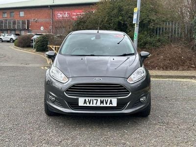 Used Ford Fiesta Titanium 2017 Grey Hatchback