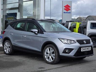 Used Seat Arona SE Technology 115 HP (84 kW) 2019 Silver SUV