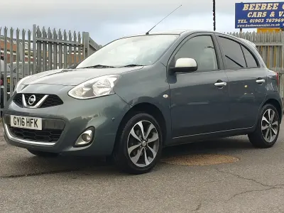 Used Nissan Micra N-TEC 80 HP (58 kW) 2015 Grey Hatchback