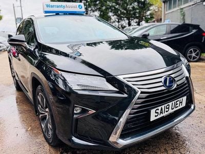 Black Used 2019 Lexus RX450h SUV | £23,300 (Good price)