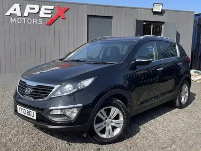 Used Kia Sportage 115 HP (84 kW) 2013 Black SUV