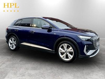 Used Audi Q4 e-tron S-Line 150 kW (204 HP) 2022 Blue SUV
