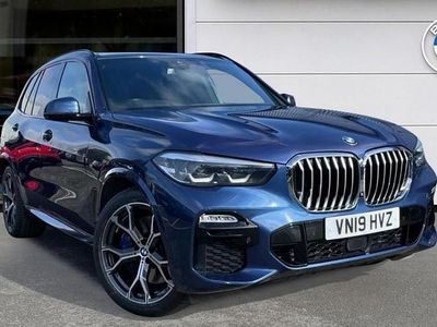 Used BMW X5 M Sport 261 HP (191 kW) 2019 Blue SUV
