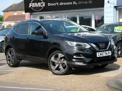 Used Nissan Qashqai Tekna 128 HP (94 kW) 2017 Black SUV