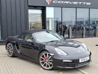 Used Porsche Boxster 315 HP (231 kW) 2016 Black Cabriolet