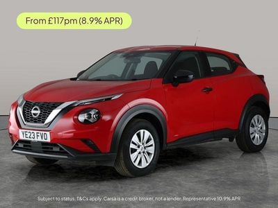 Used Nissan Juke Visia 114 HP (83 kW) 2022 Red SUV