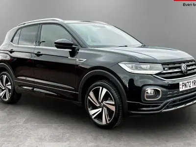 Used VW T-Cross R-line 110 HP (80 kW) 2022 Black SUV